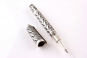 925 Ayar Tamamı Gümüş Kalem (GKM003) - Thumbnail