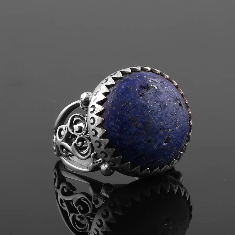 Lapis Lazuli Doğal Taşlı 925 Ayar Gümüş El İşçiliği Erkek Yüzük
