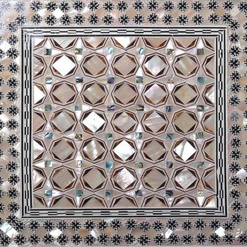 Mozaik Sedef İşlemeli Kuran-ı Kerim Rahlesi El Yapımı - Thumbnail