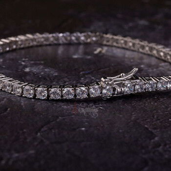 Su Yolu 925 Ayar Gümüş Kadın Bileklik - 2